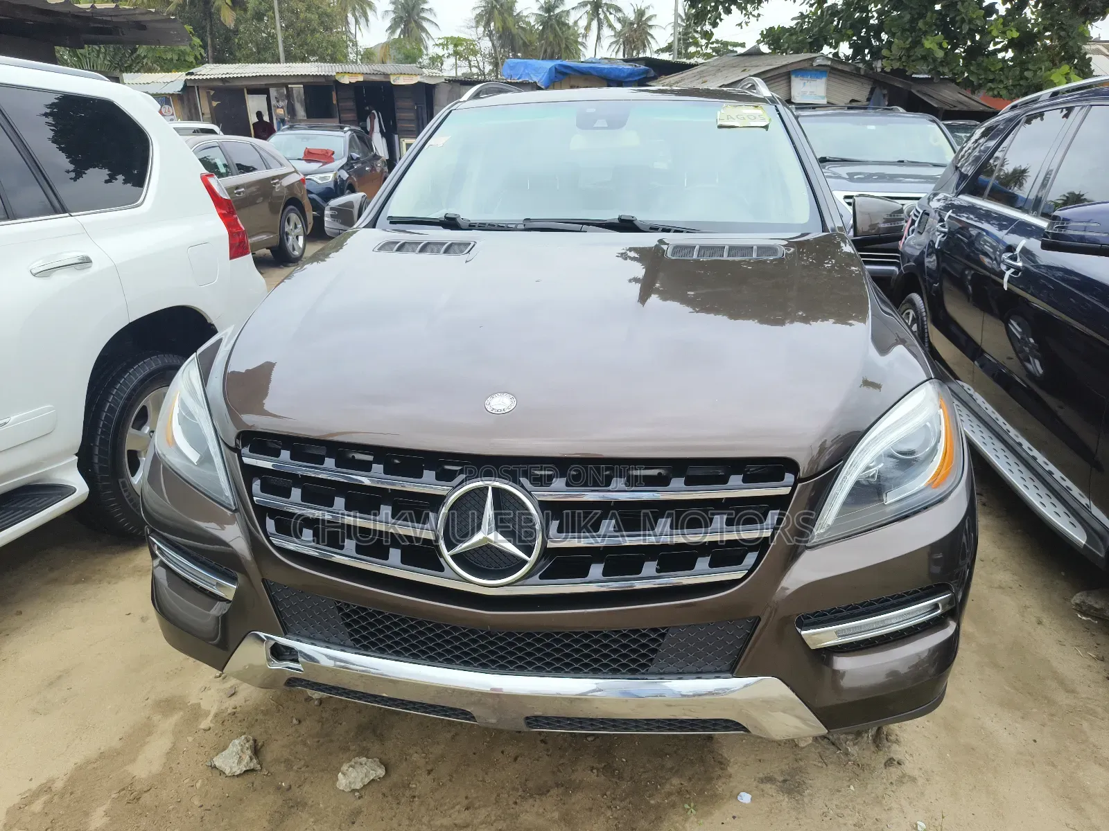 Mercedes-Benz M Class 2014 Brown