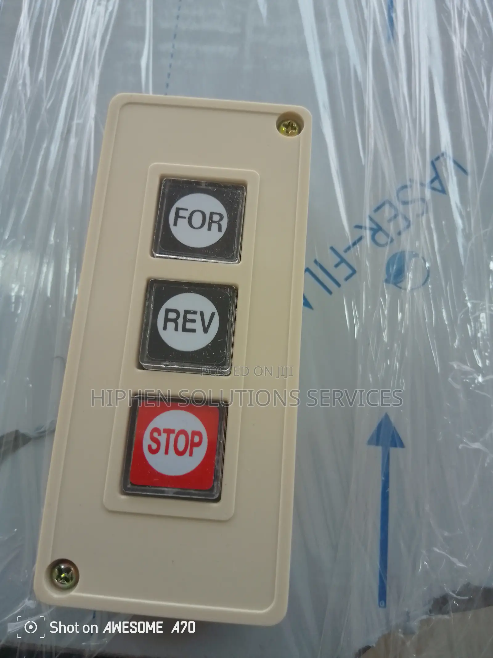 Push Button Switch Station Box Start/Stop Red Green