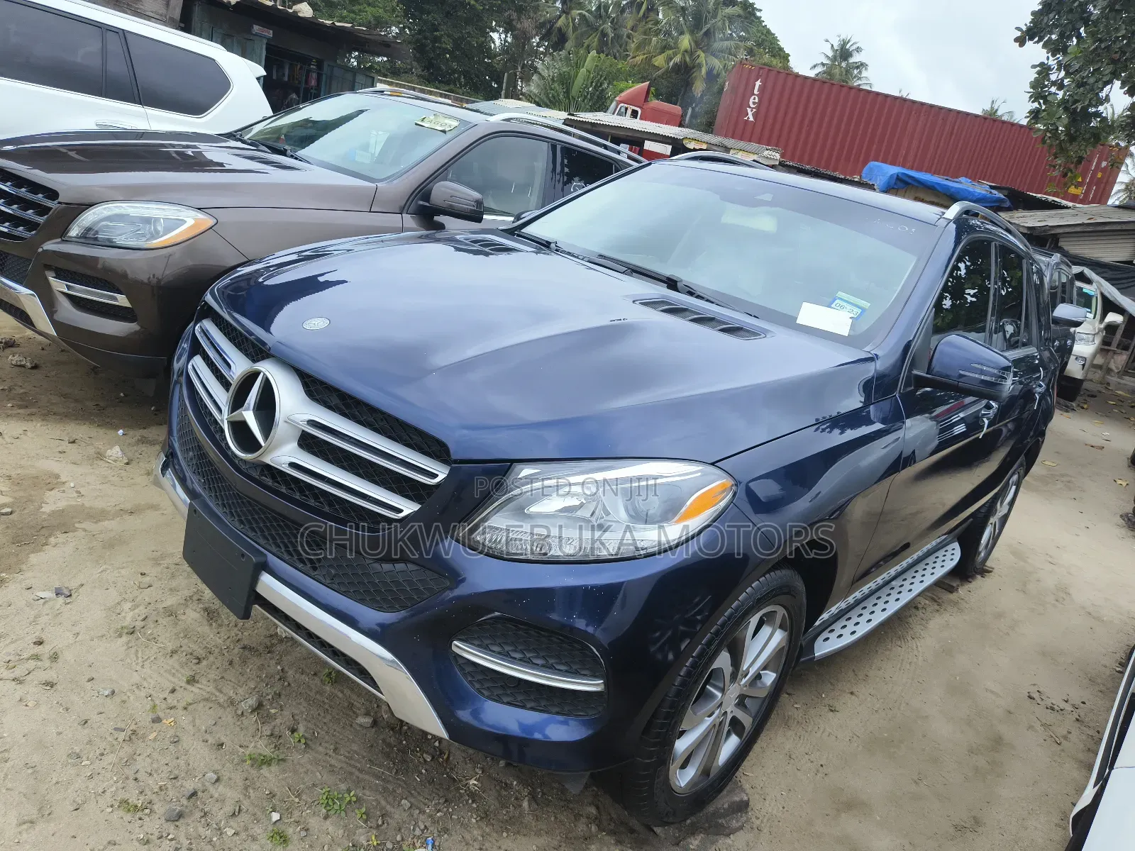Mercedes-Benz GLE-Class GLE 350d 4MATIC 2017 Blue