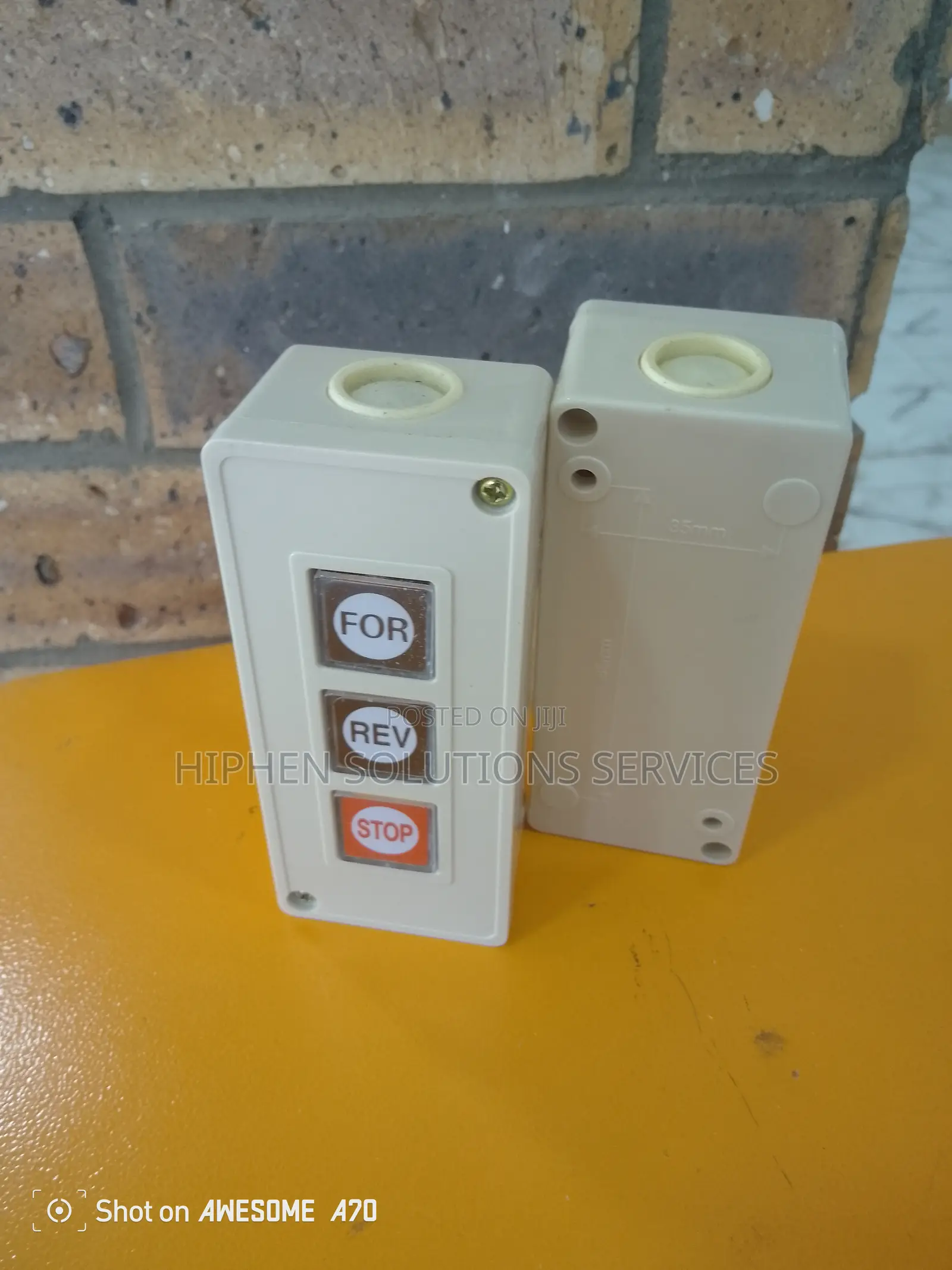 Control Push Button for Winch Roller Door Truck Tail Lift