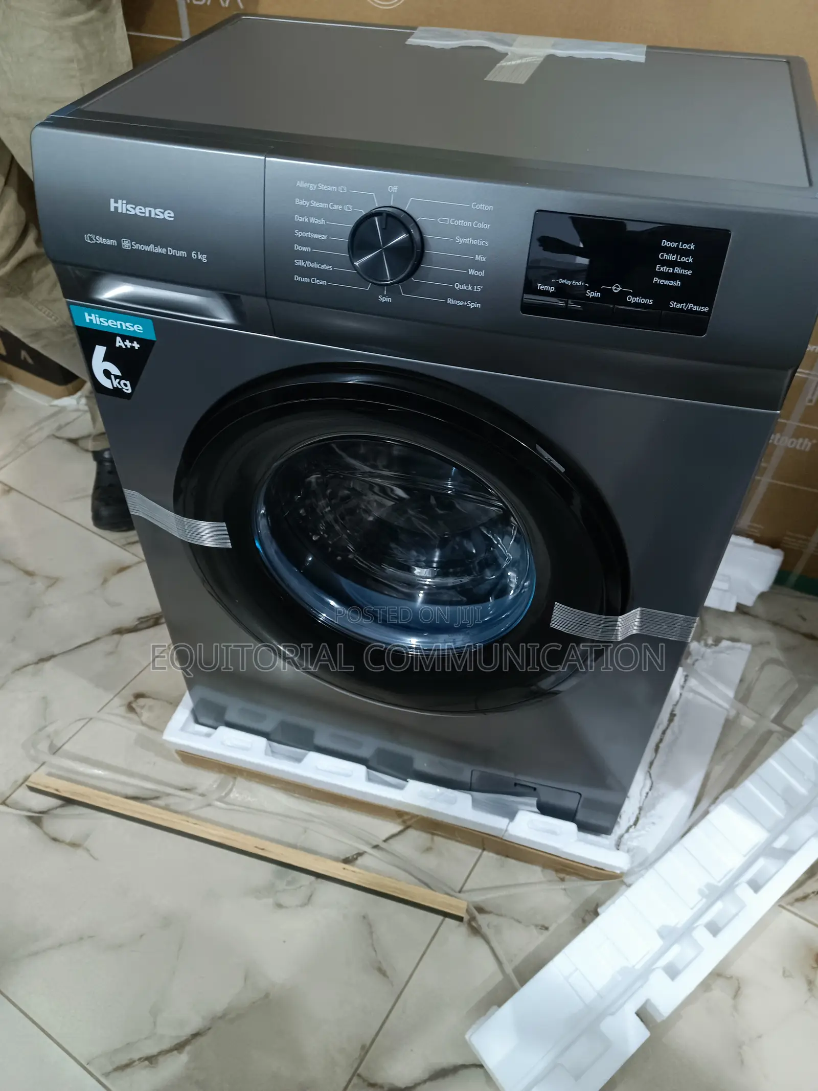 Brand New 6kg Hisense Front Loader Washing 