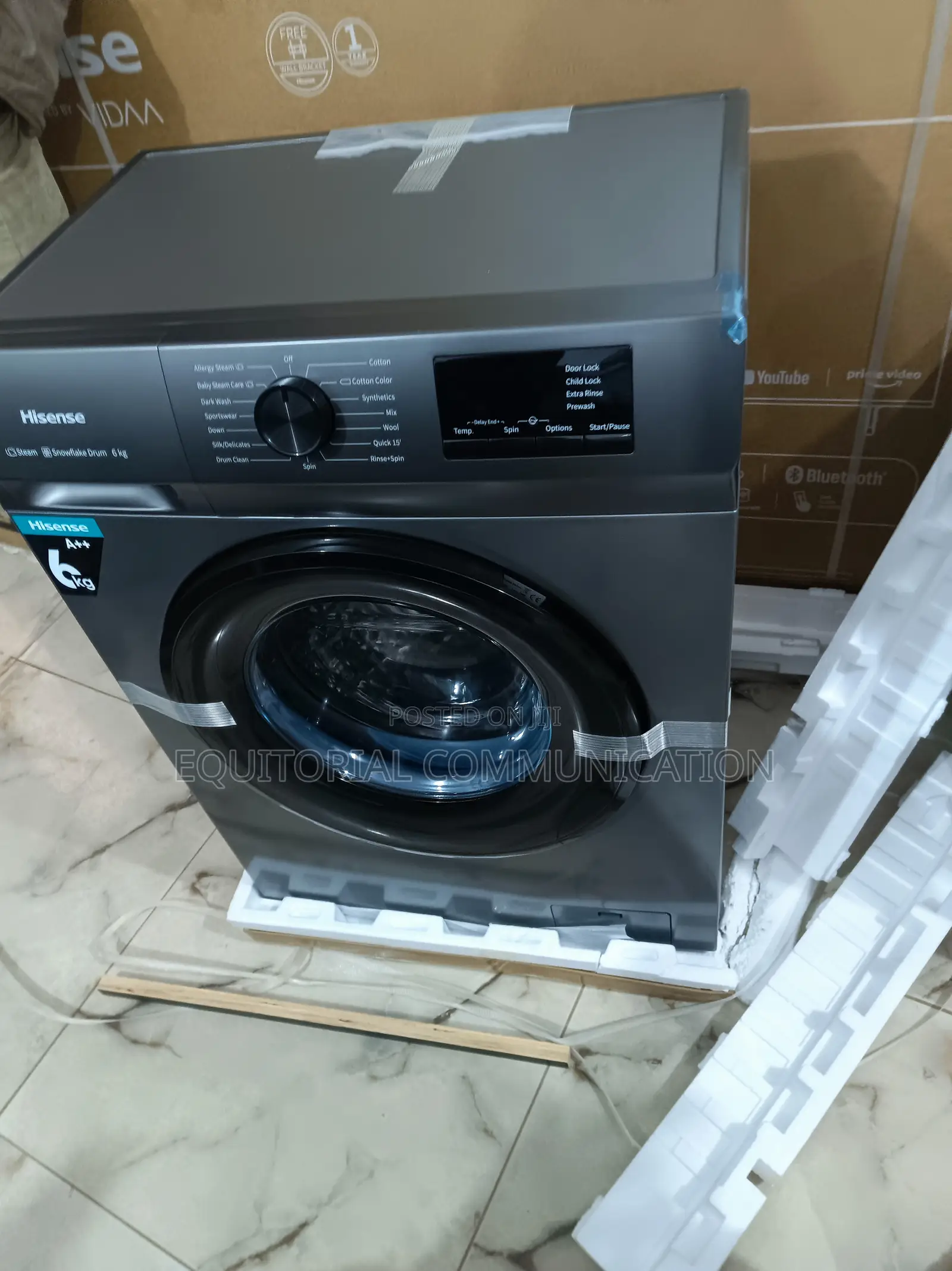 Affordeable Hisense 6kg Front Load Washing Machine
