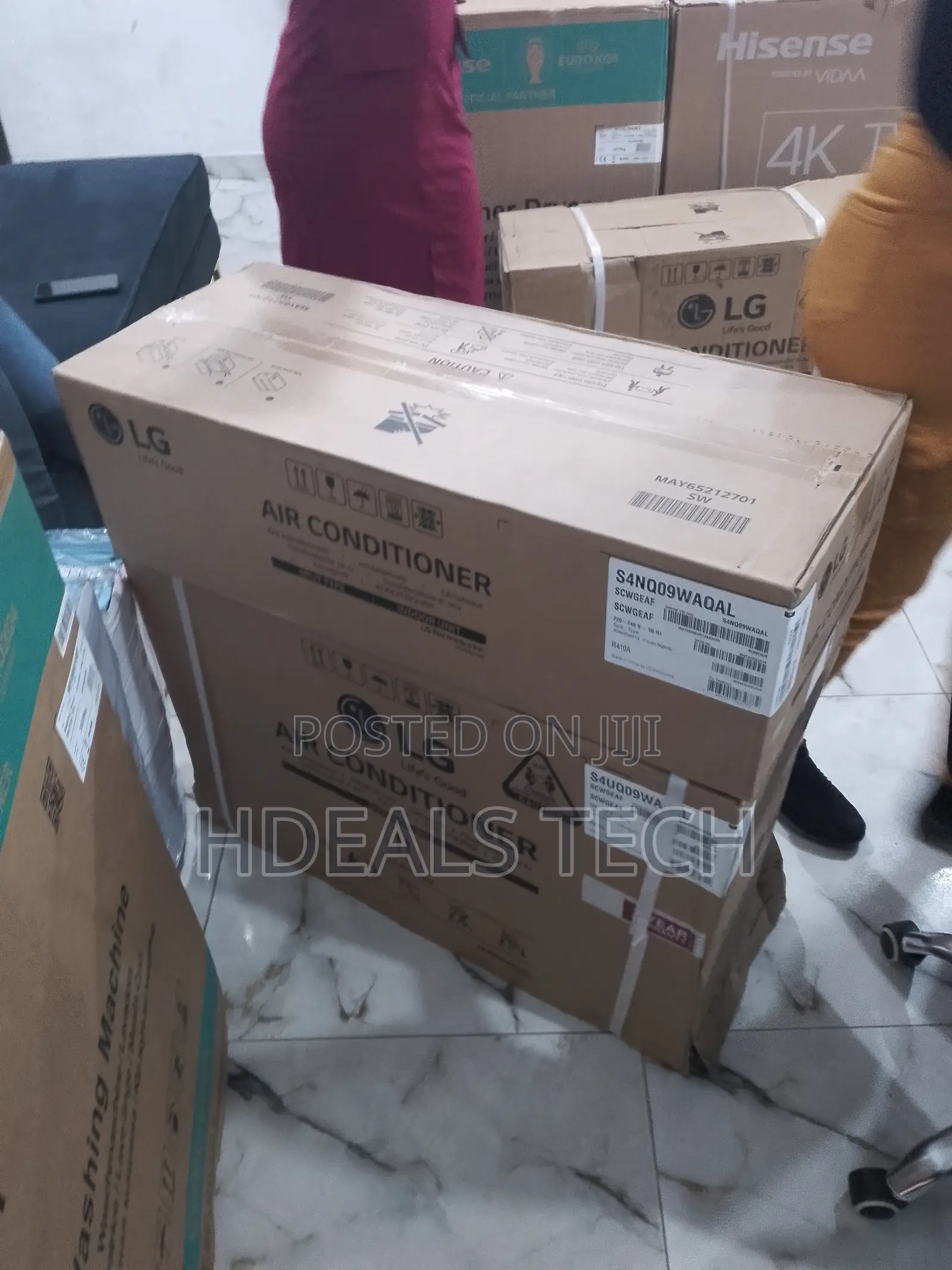 Very Efficient 1hp LG Air Conditioner ''Sanq09waqal''