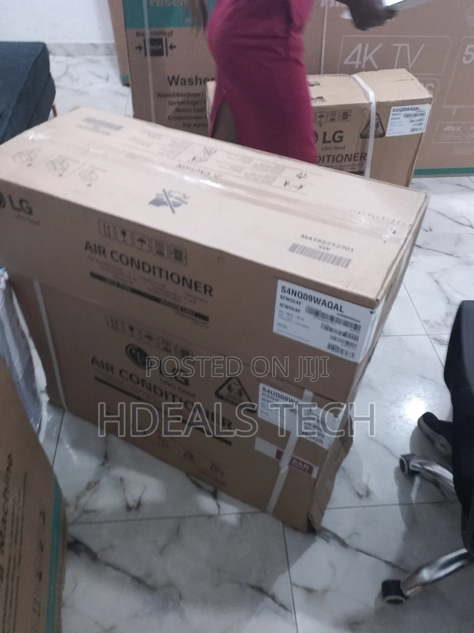 Standard 1hp LG Air Conditioner ''Sanq09waqal''