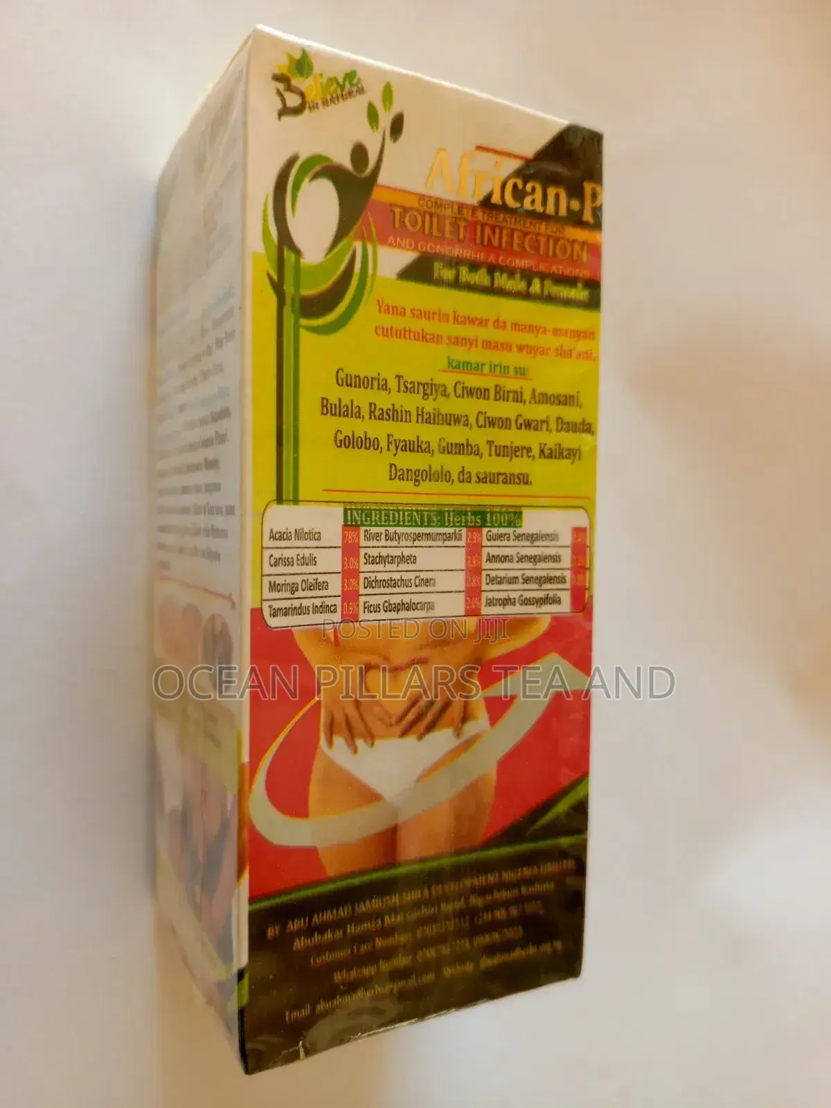 Africa -P Treatment for Toilet Infection Severe Gonorrhea
