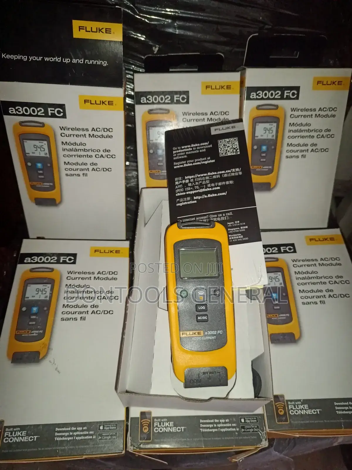 Fluke Connect A3002 FC Wireless AC/DC Current Module