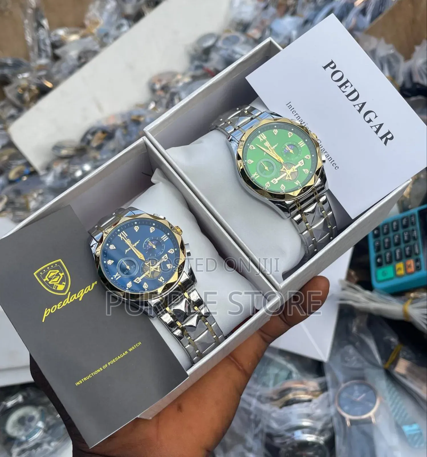 Poedagar Chronograph Wristwatch