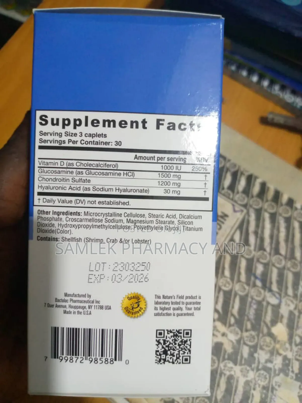 Nature's Field Joint Renew Maximum Strength -90caplets