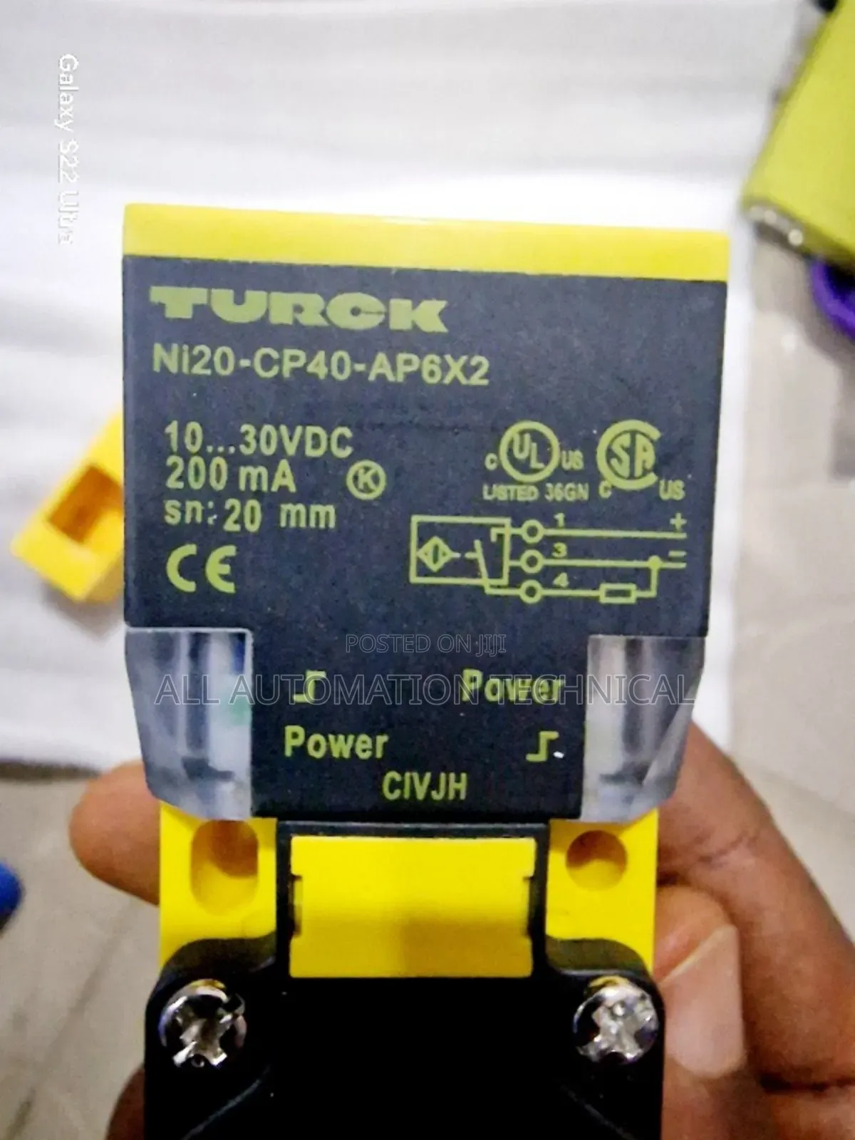 Turck Inductive Sensor | NI20-CP40-AP6X2