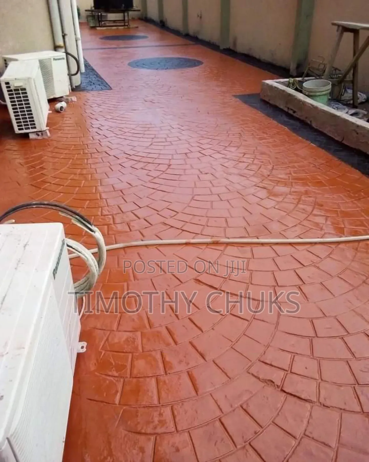Stamp Floor Job 01