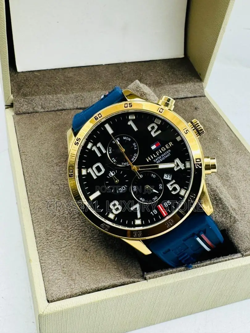 Top Quality Luxury Men Tommy Hilfiger Wristwatch