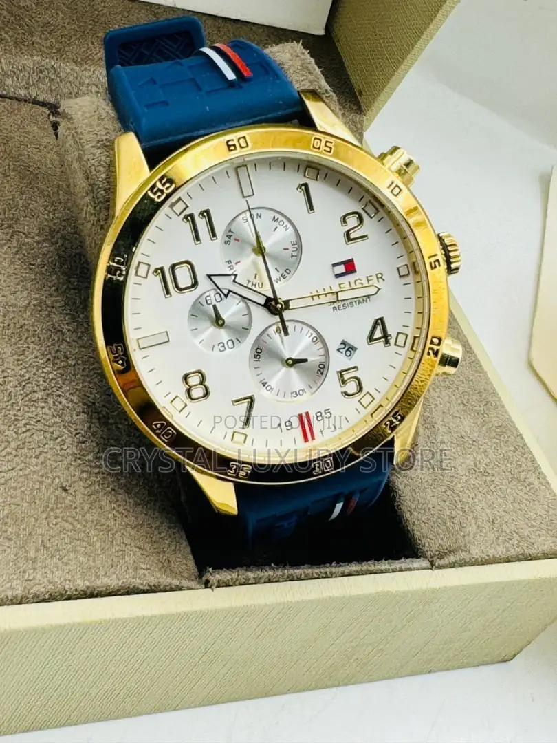 Top Quality Luxury Men Tommy Hilfiger Wristwatch