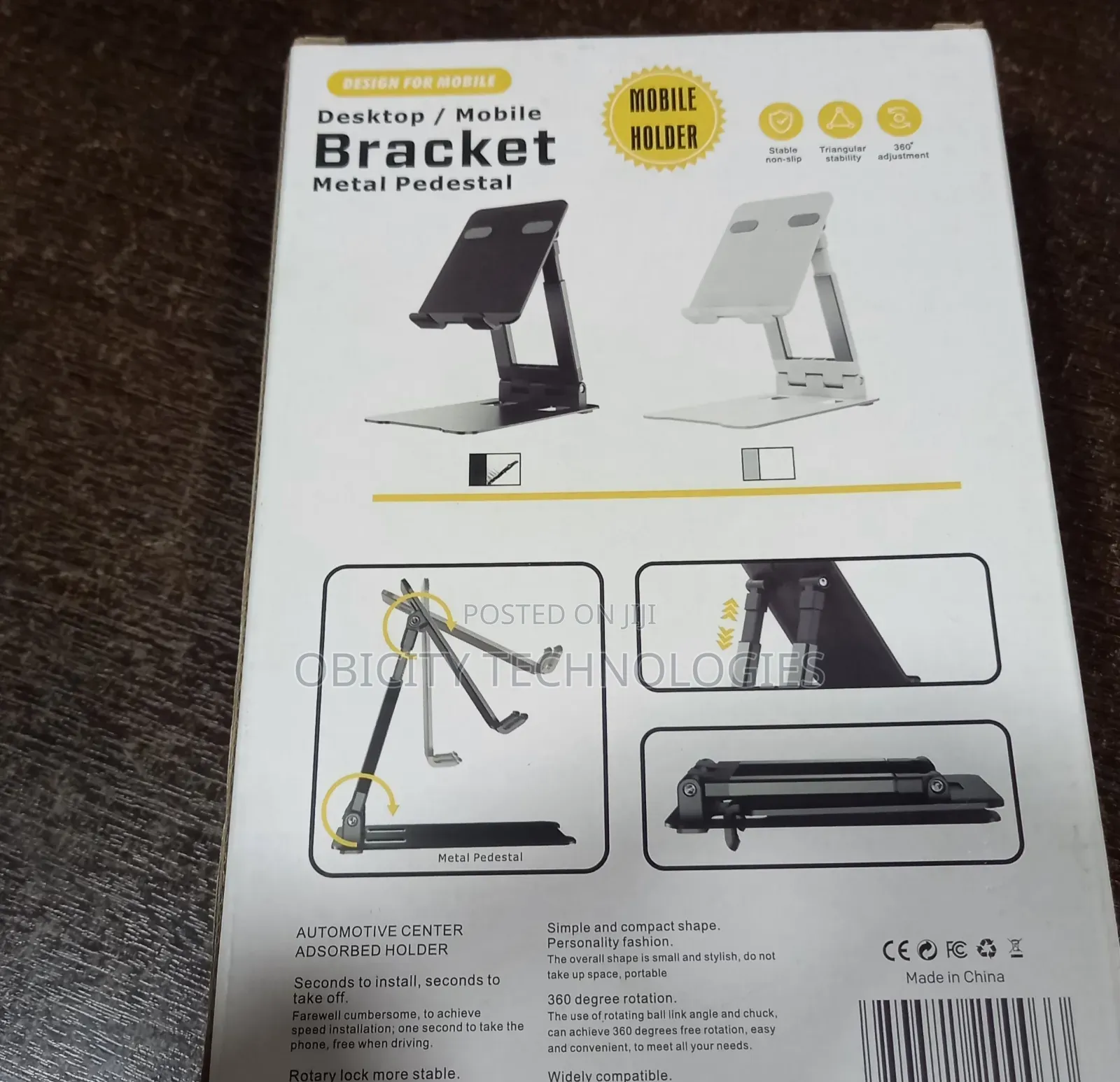 Phone and Tablet Bracket Holder