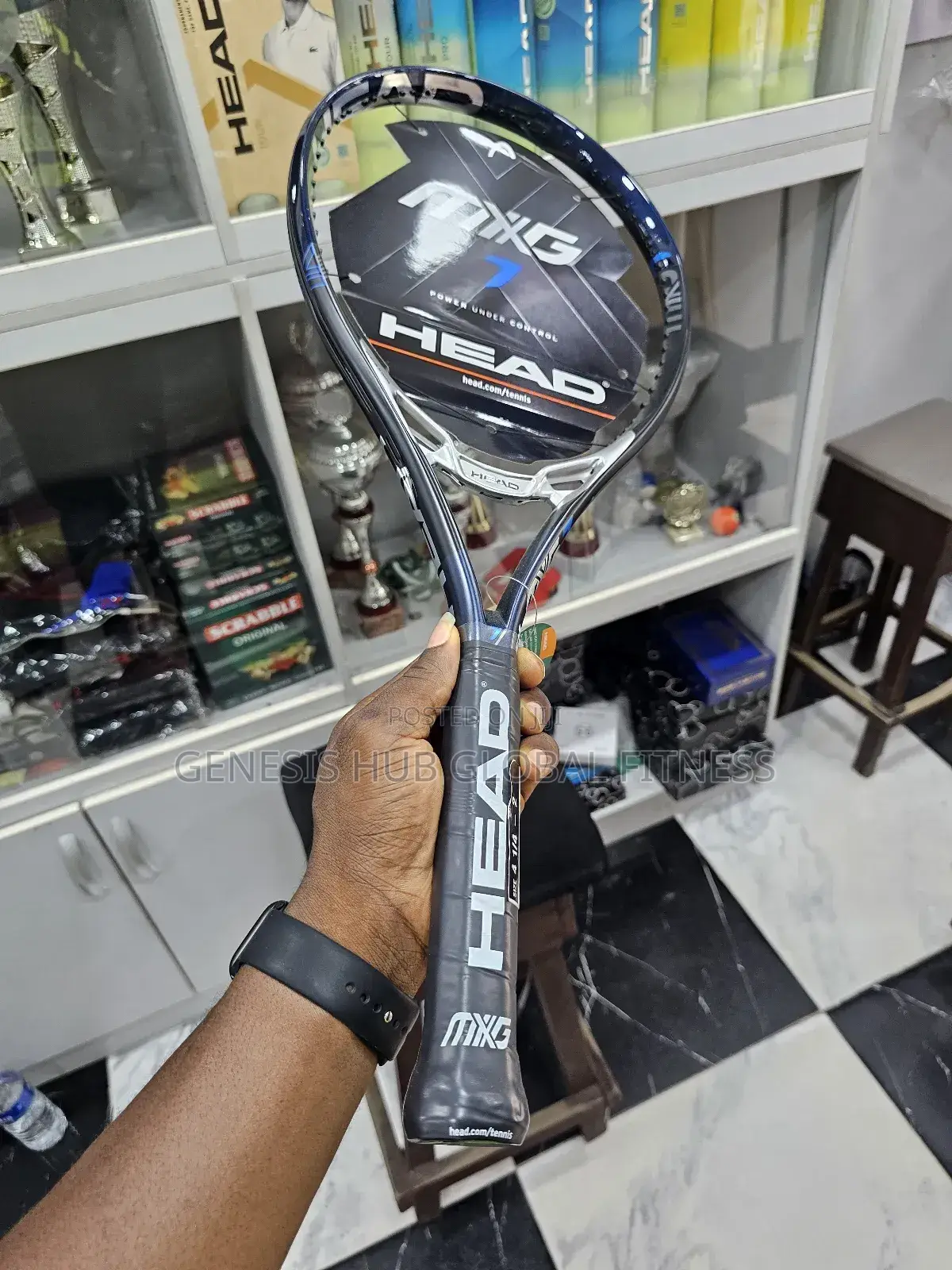Professional Lawn Tennis Racket (HEAD MXG)