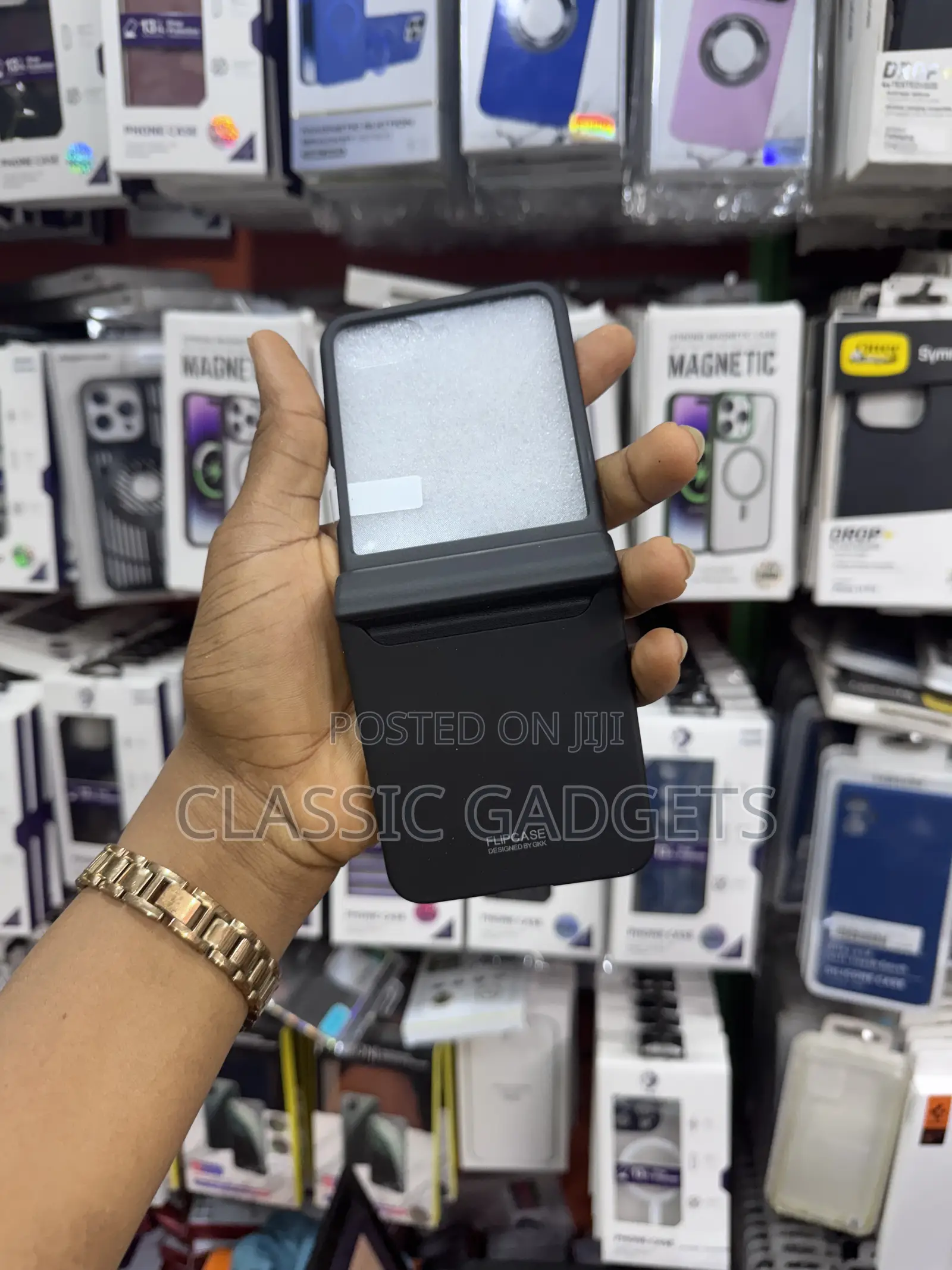 Slim Cover With Screen Protector for Galaxy Z Flip 6