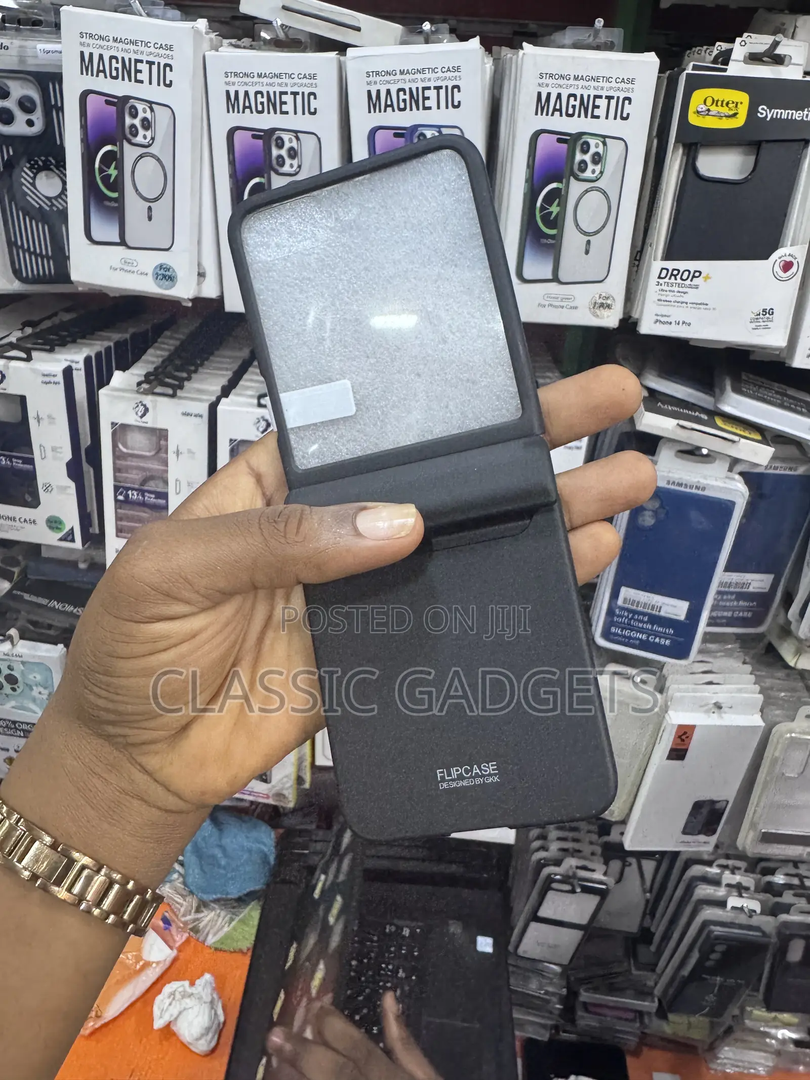 Slim Cover With Screen Protector for Galaxy Z Flip 6