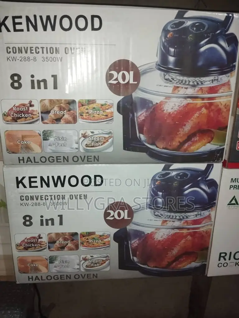 8 In 1 20l Halogen And Convention Oven 3500 Watts