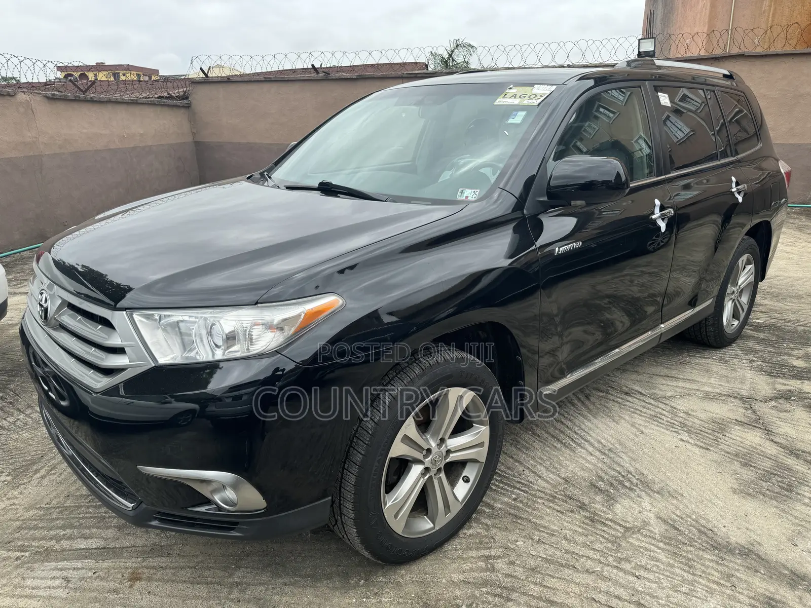 Toyota Highlander Limited 2011 Black