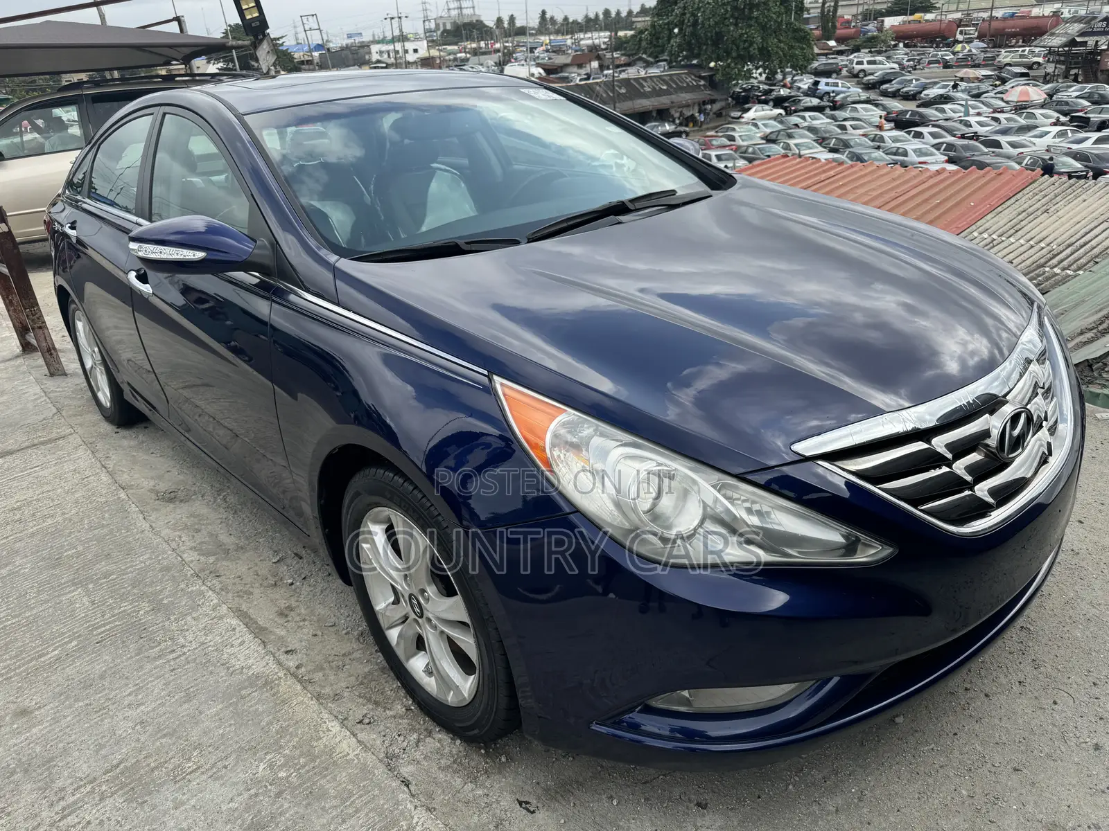 Hyundai Sonata 2012 Blue