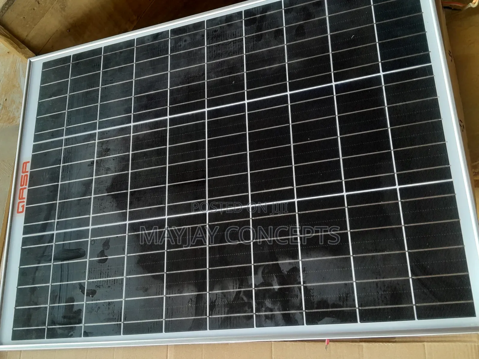 300w Qasa Solar Generator+100w Panel for Tv/Laptop/Fan/Iron/Cooke