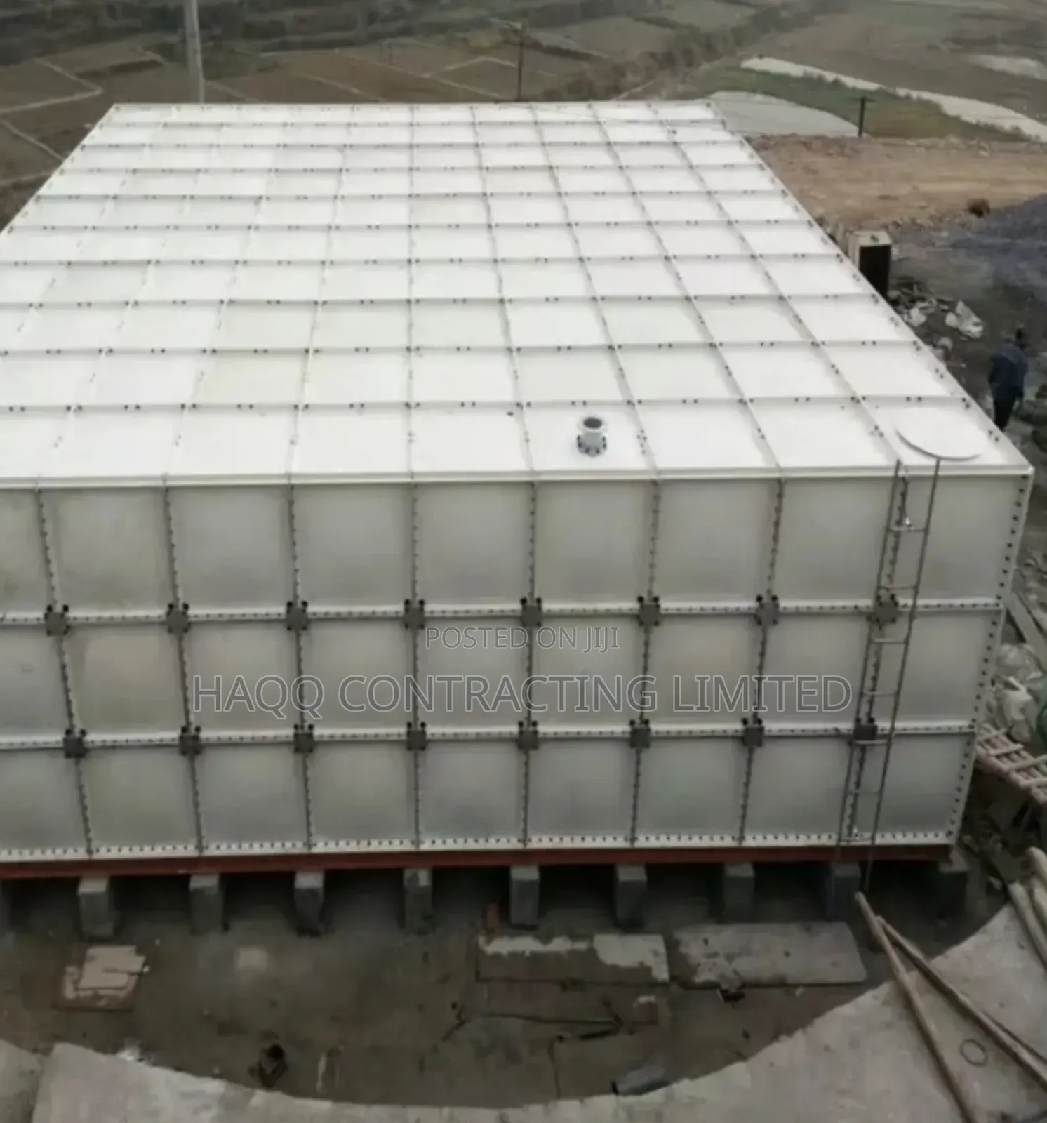 FRP, GRP Fibreglass Water Tank Construction Expert