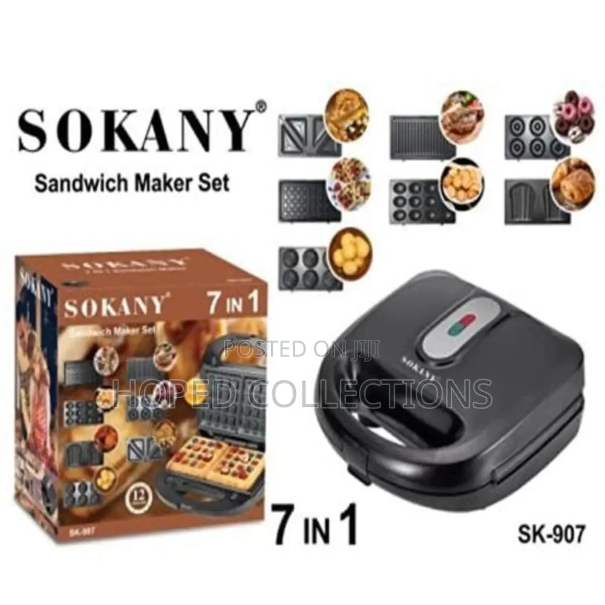 7 in 1 Sandwich Maker Set