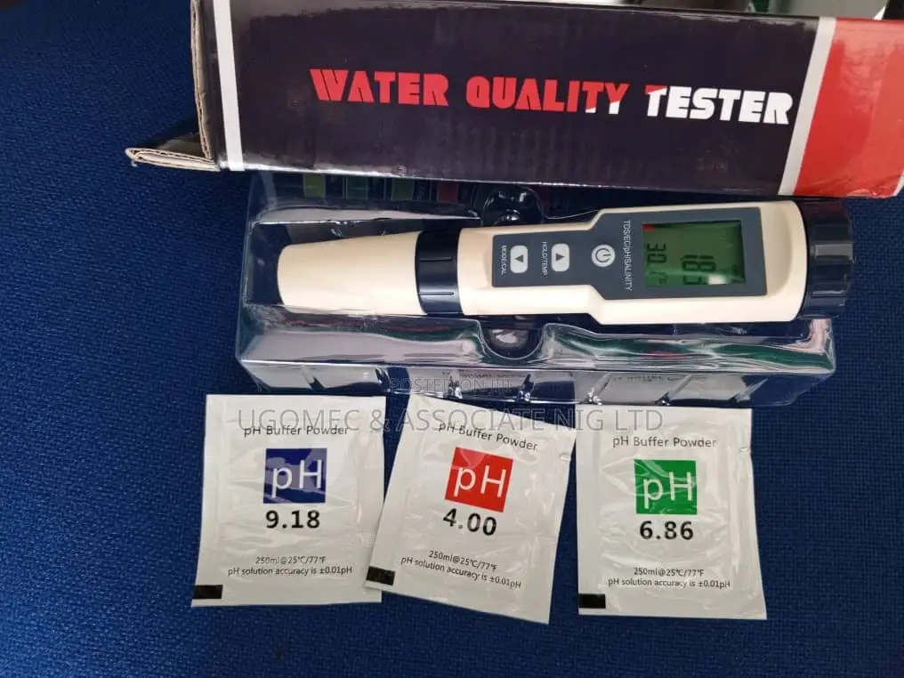 5in1 PH Meter Tester.(Ph,DDS, TDS,Sanity,Temp)
