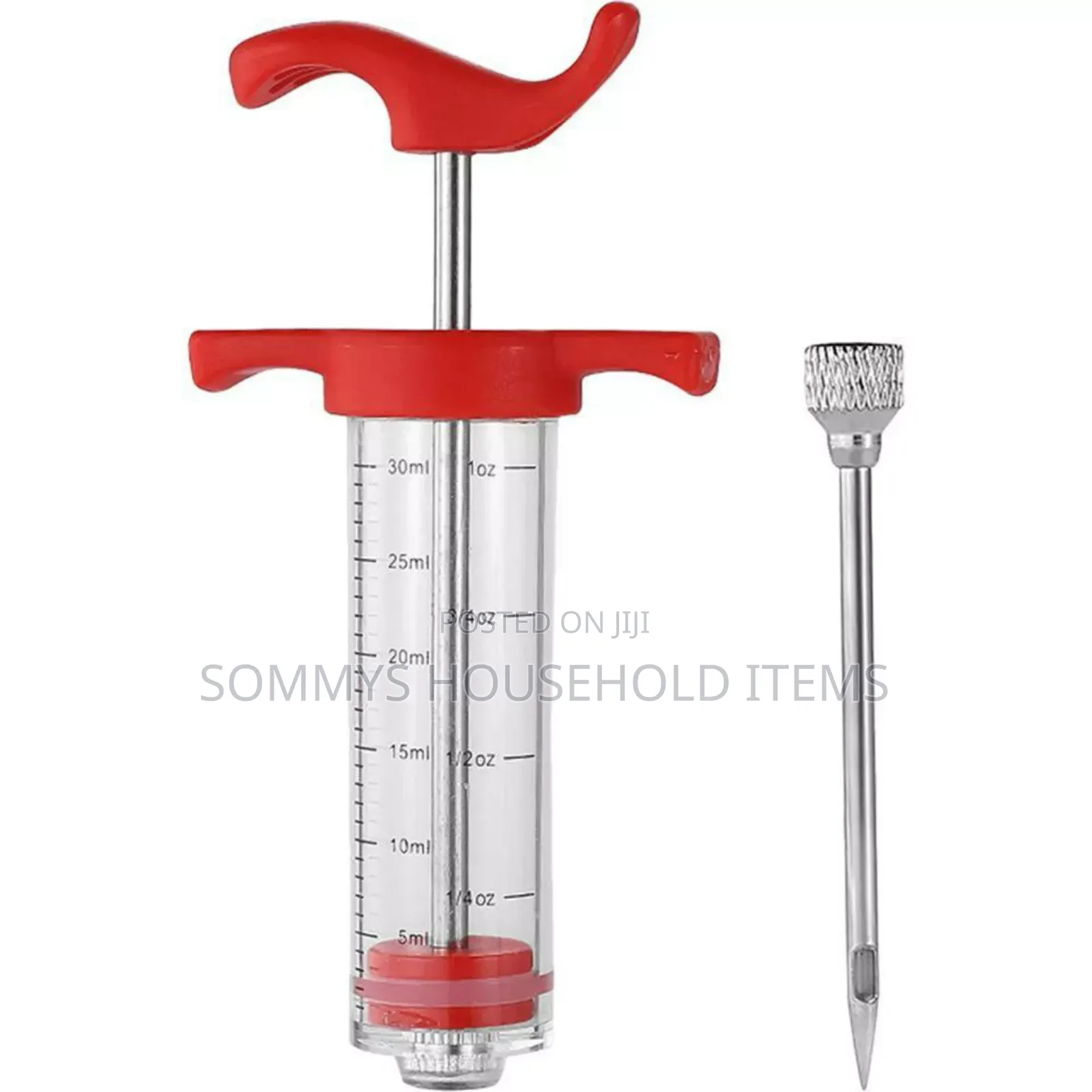Meat Injector Syringe Marinade Needles for BBQ Grill