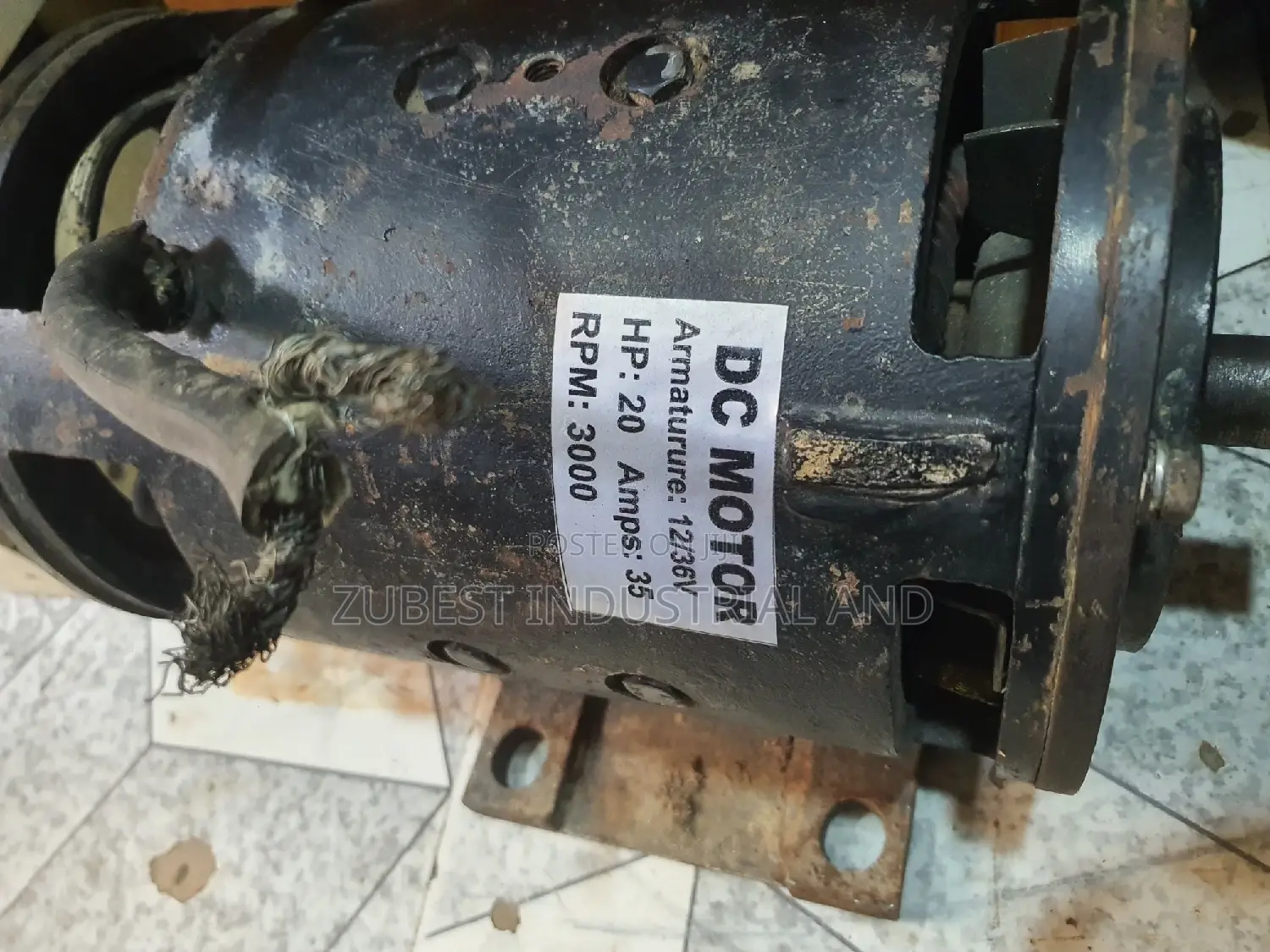 20hp Dc Motor 24v To 48v 3000rpm