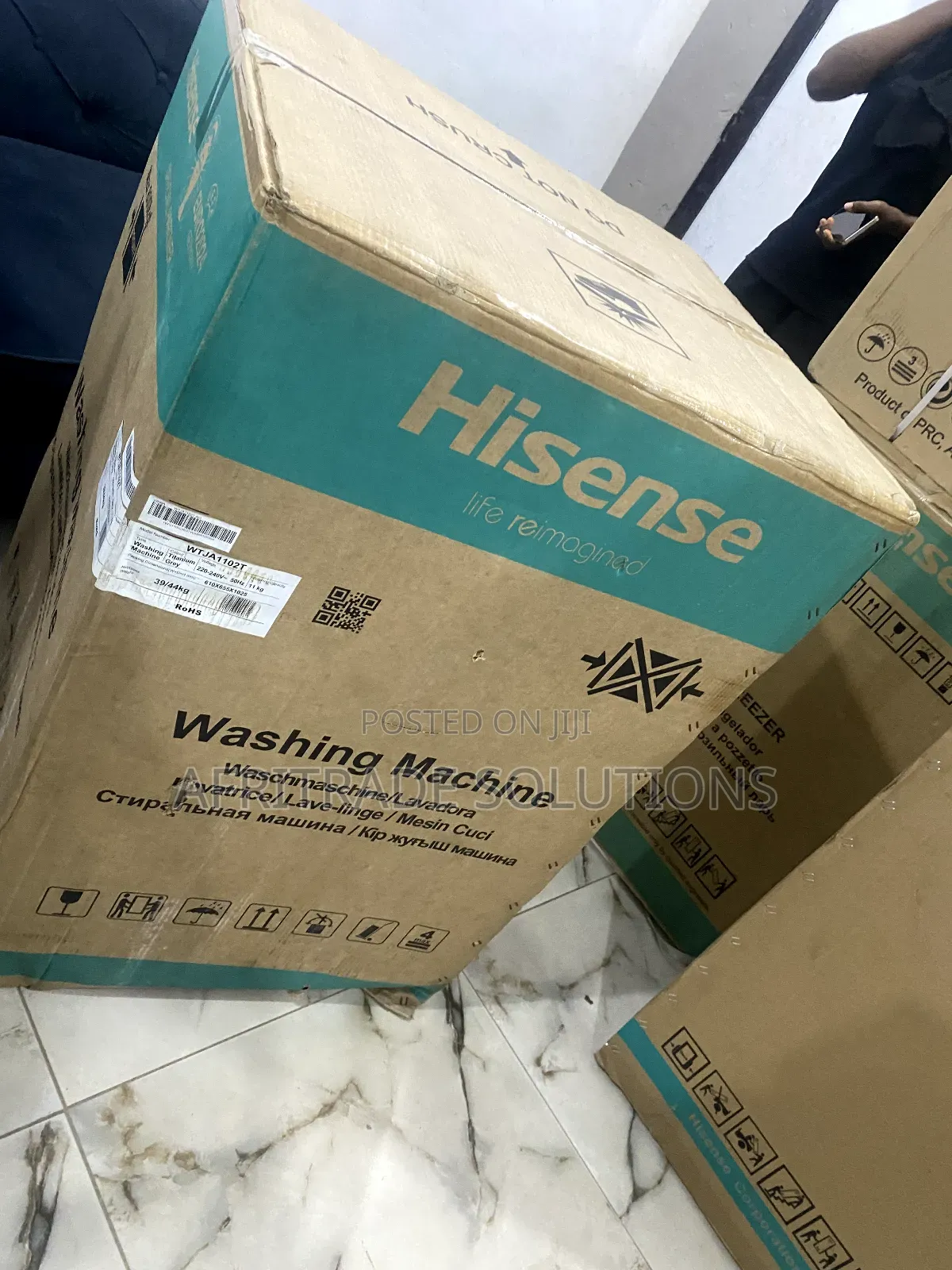 Efficient Hisense 11kg Wm1112t-Wtja Auto Washing Machine