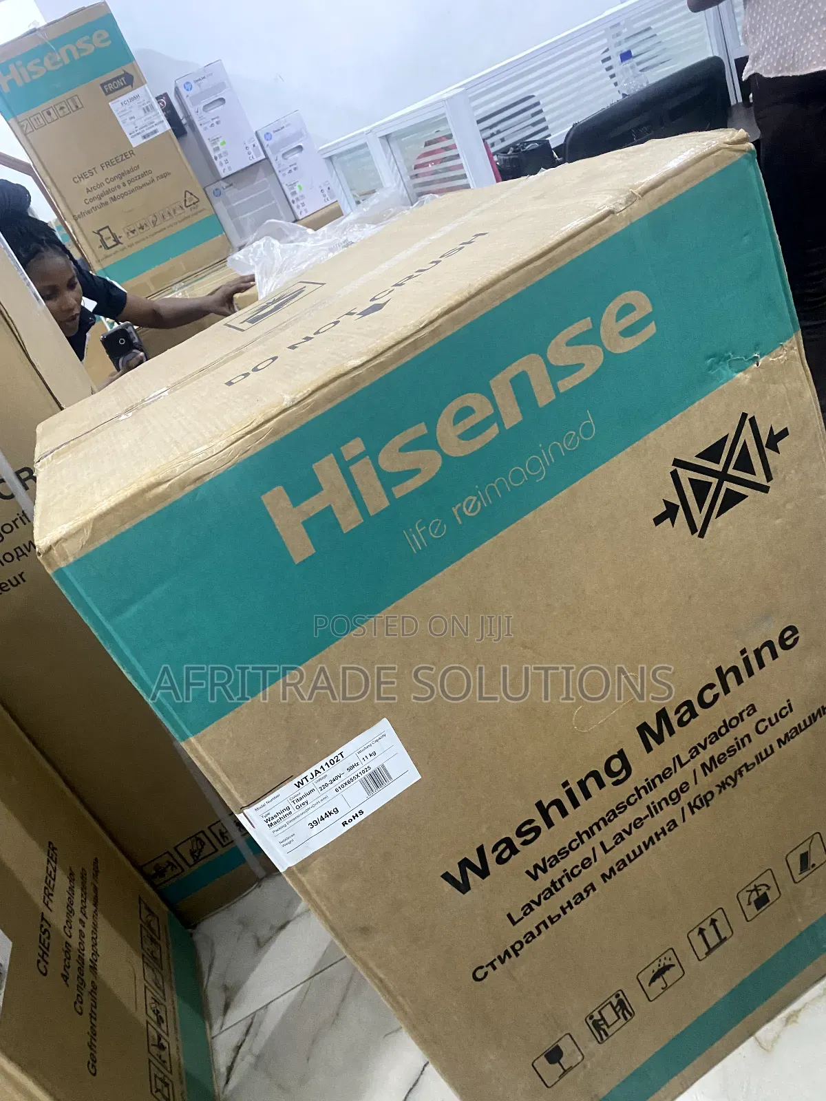 New Hisense 11kg Fully Automatic Washing Machine