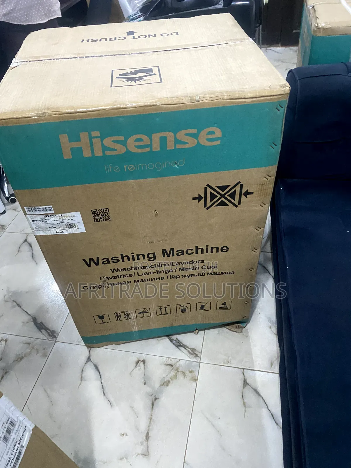 11kg Hisense Top Loader Auto Washing Machine