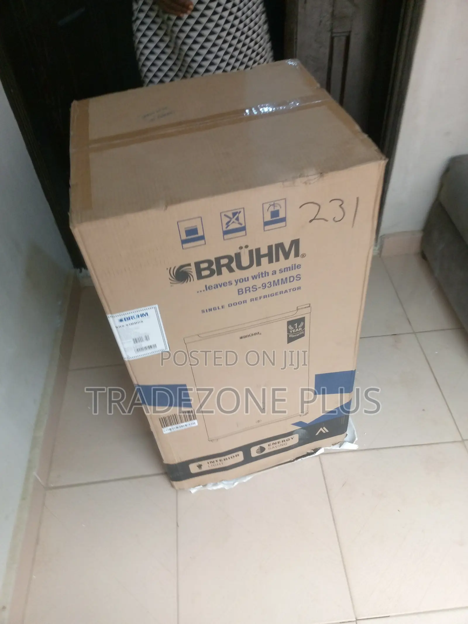 Super Cooling Bruhm Refrigerator 90ltrs