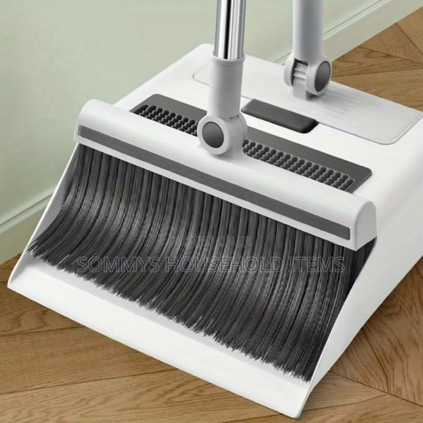 3-in-1 Broom and Parker With Floor Brush Set.