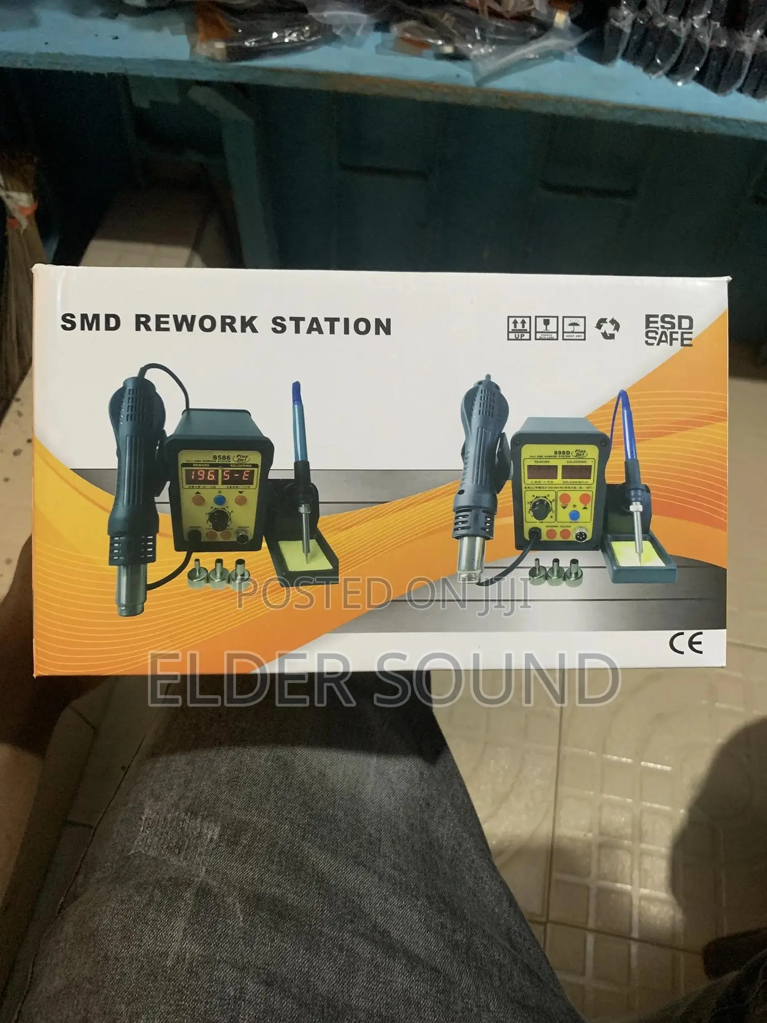 Rework SMD Station Hot Air Gun Blower, Soldering Station