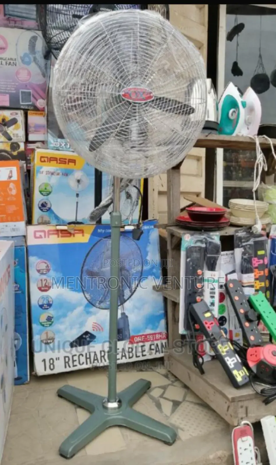 Ox Industrial Standing Fan 18 Inches