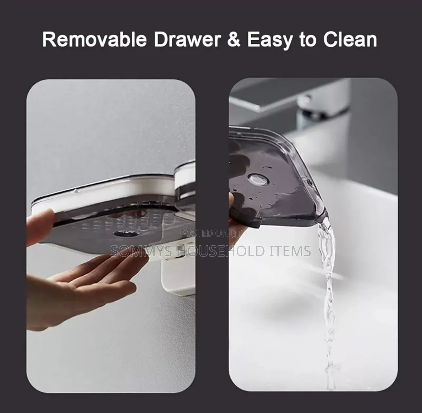 Wall Mounted Double Layers Soap Holder