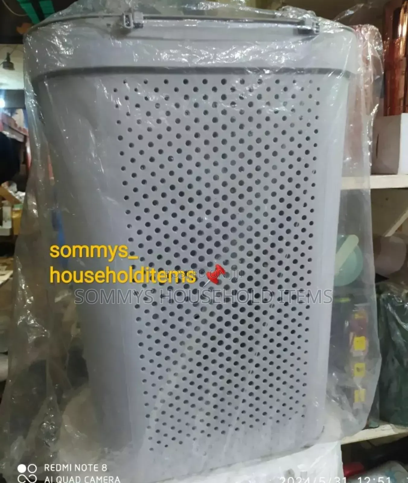 60L Quality Hamper Laundry Basket