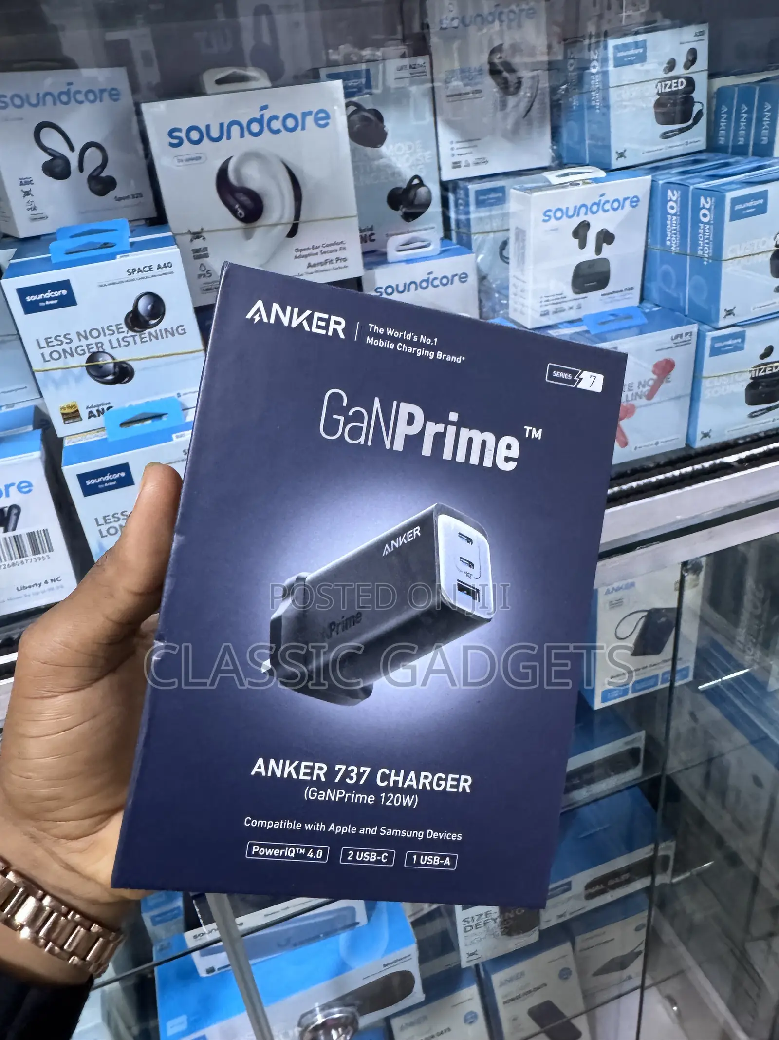 Anker 737 Charger (Ganprime 120W)
