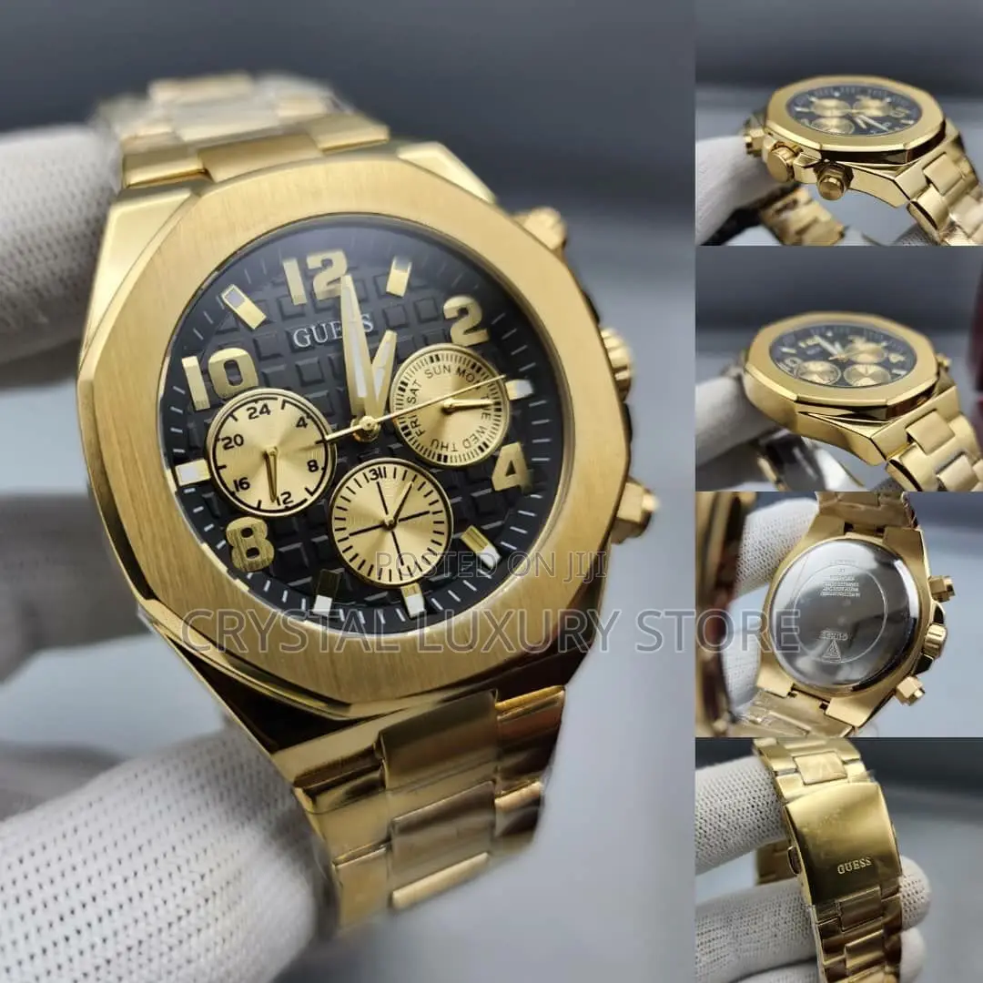 Guess Quality Luxury Men Wristwatch