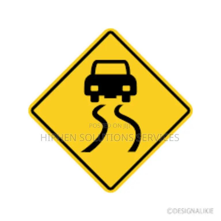 Wet Floor Warning Sign - Slippery