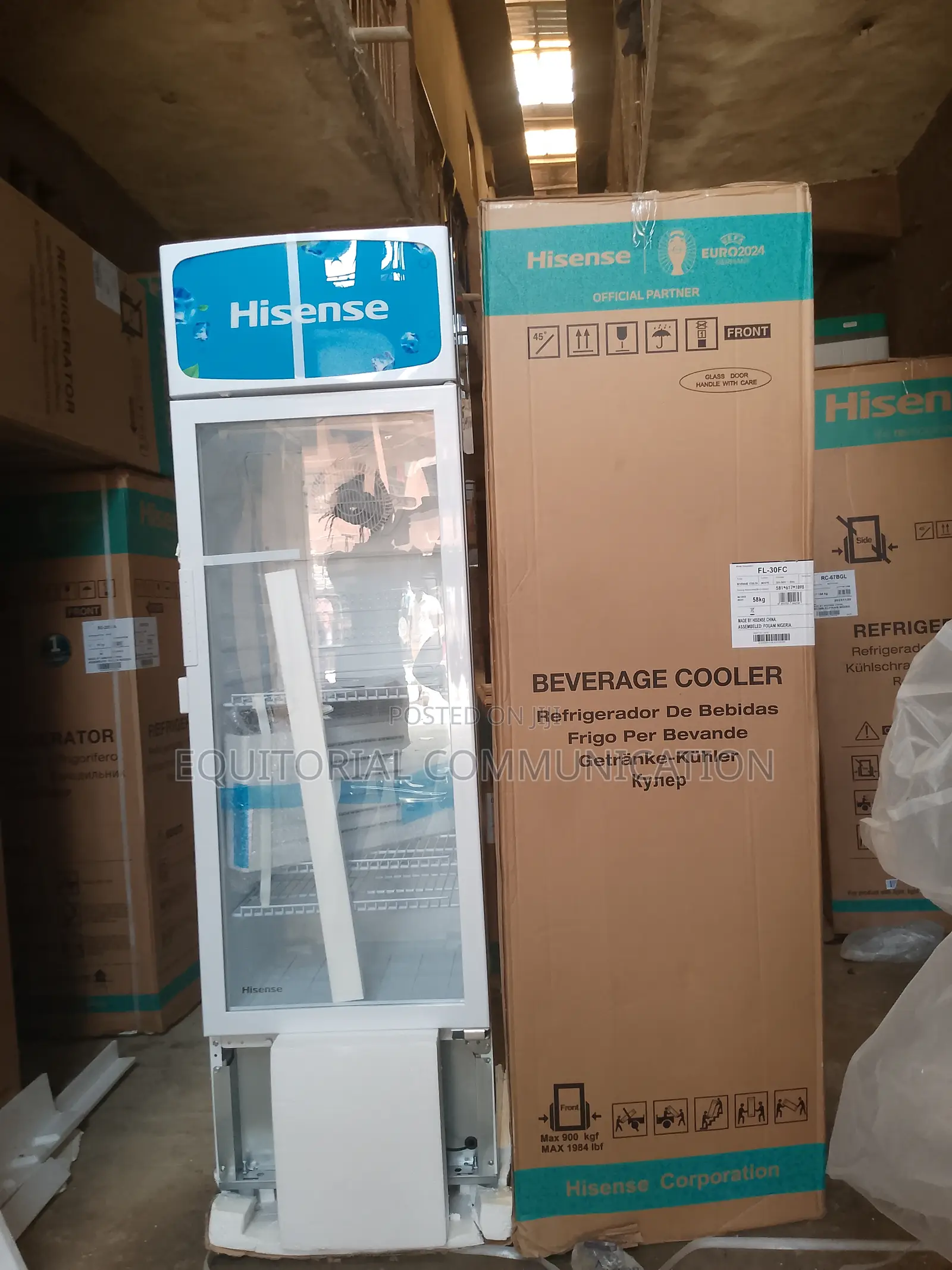 Hisense 222l Refrigerator Showcase Fl 30fc