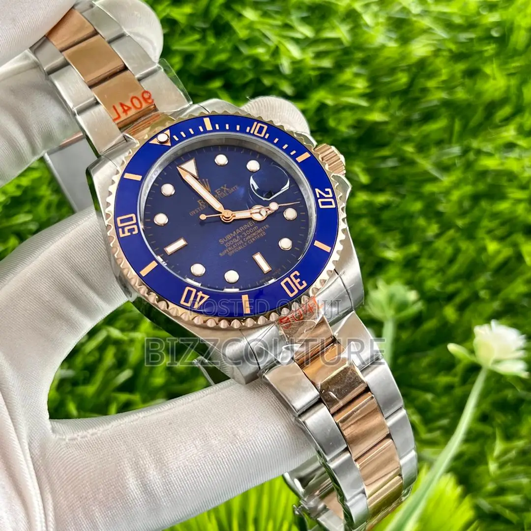 Original Rolex Oyster Perpetual Silver Chain Watch in Store