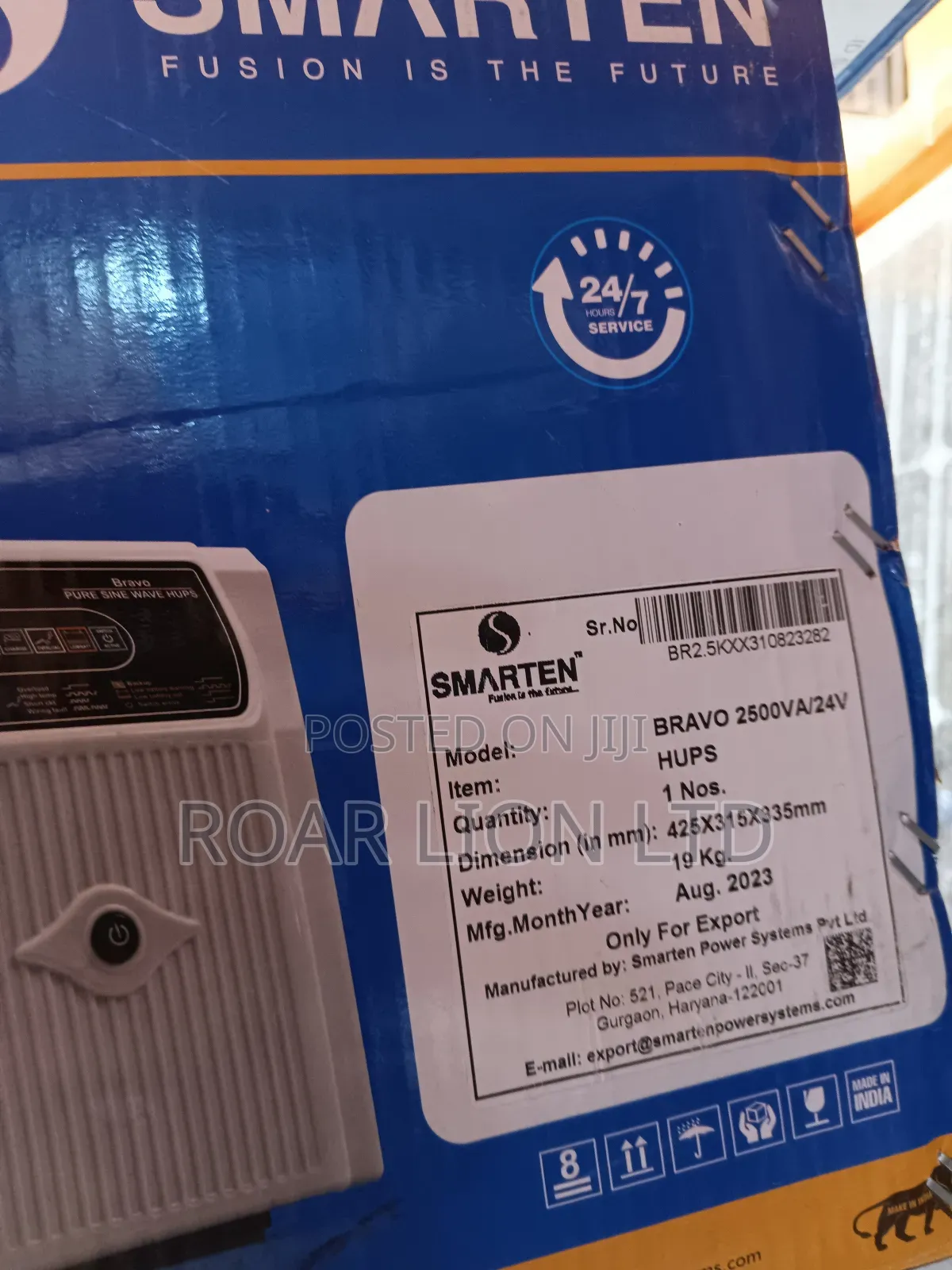 Smarten 2.5kva Solar Inverter