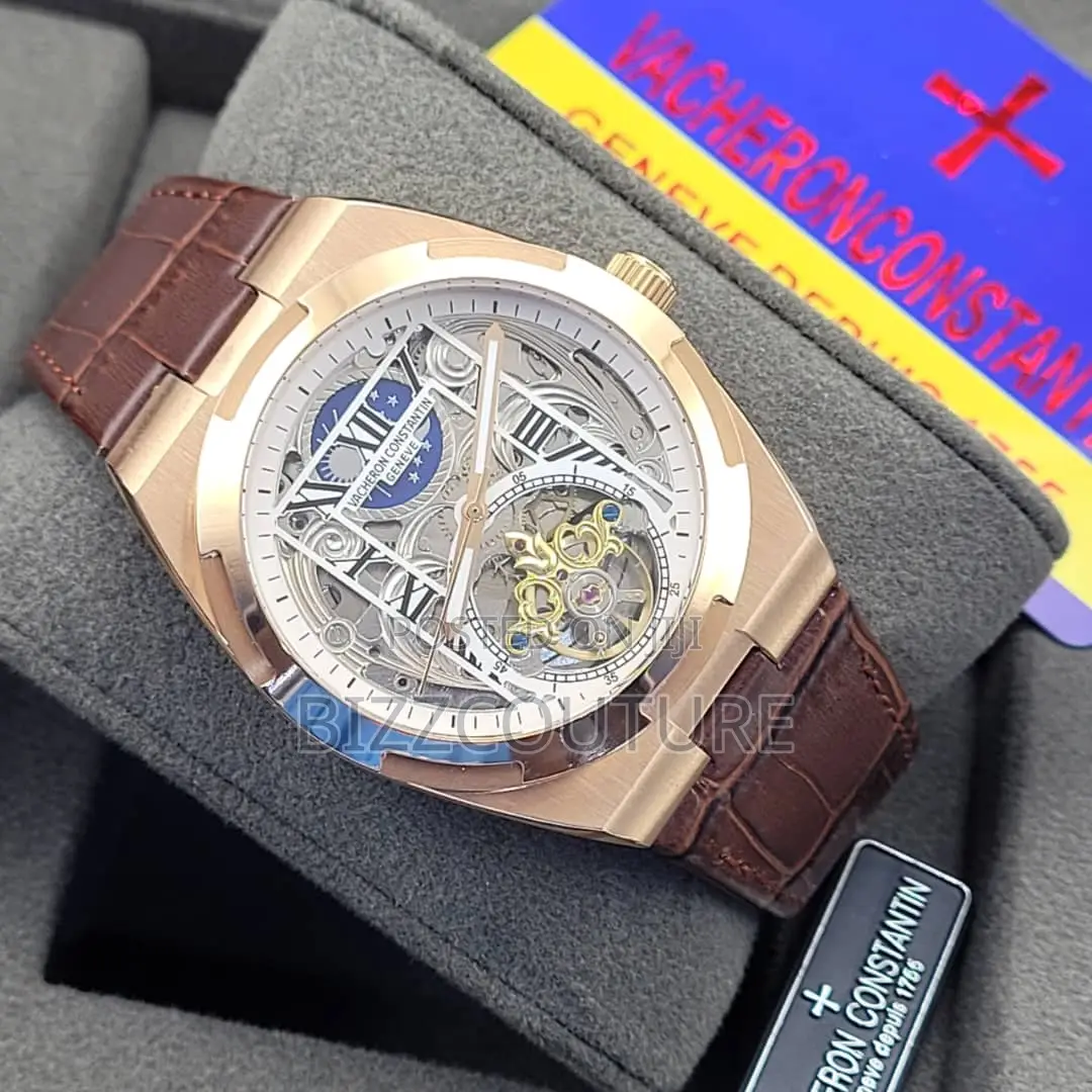Original Vacheron Constantin Mechanical Brown Leather Watch