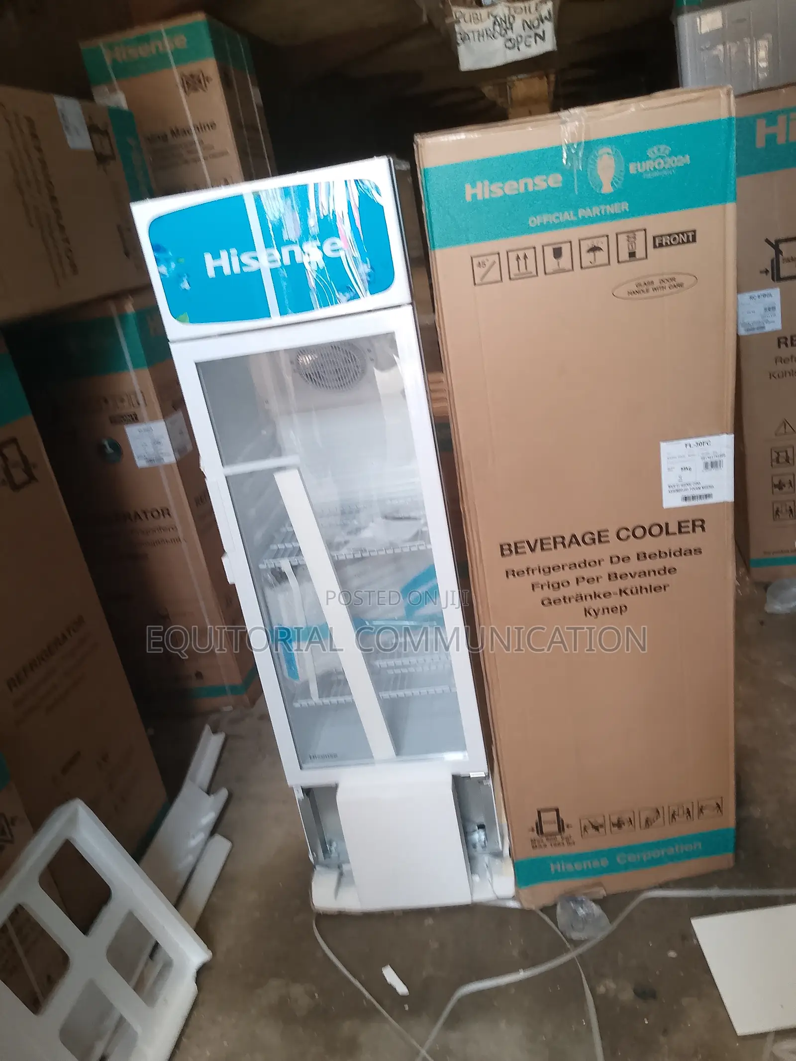 Fast Selling Hisense 222litres Showcase Chiller 