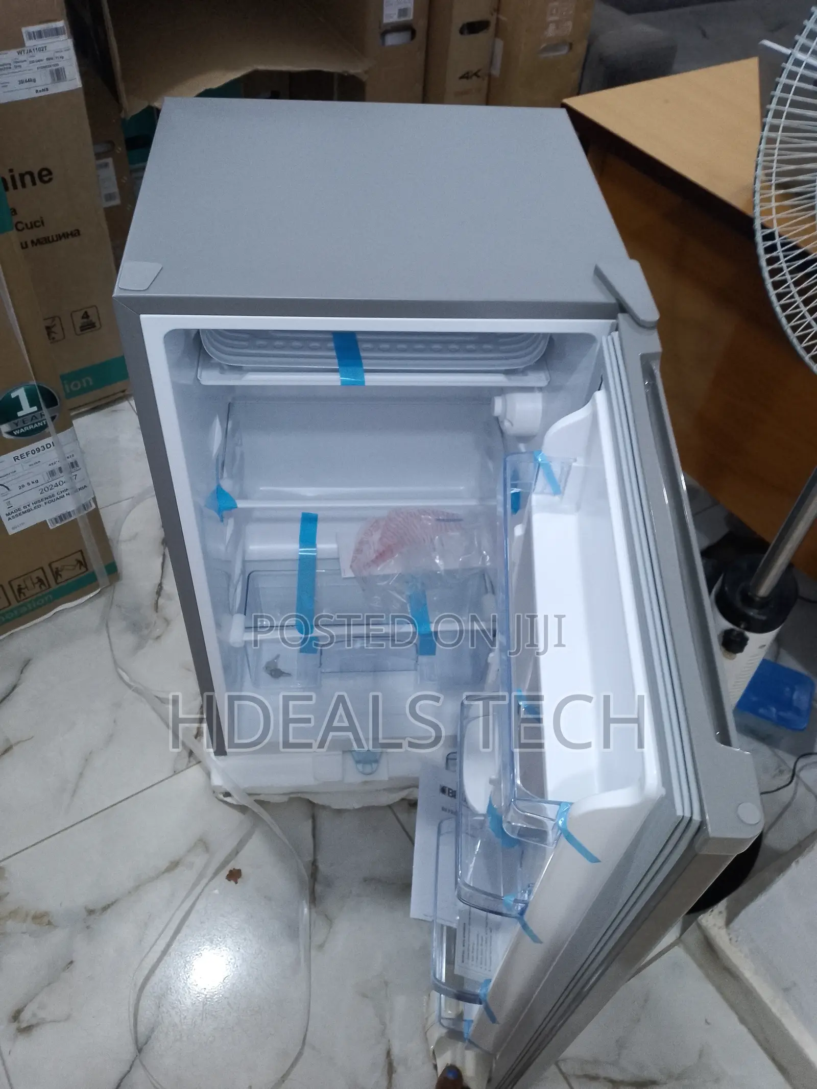Best Selling Bruhm 90L Single Door Top Freezer Refrigerator.