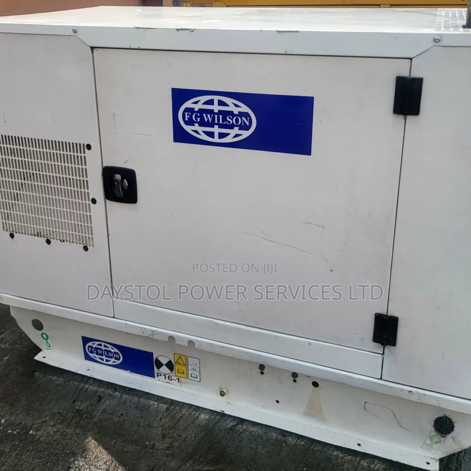 Almost Brand New 16kva Uk Perkins Fg Wilson Soundproof Gen