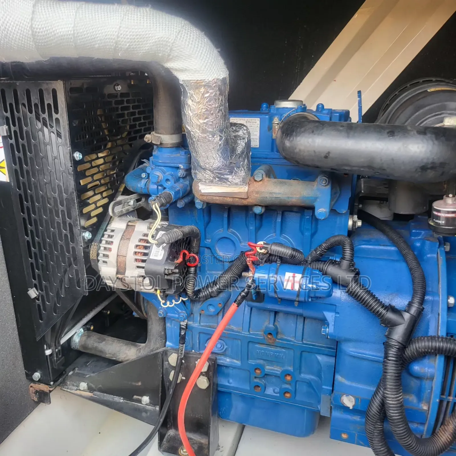 Almost Brand New 16kva Uk Perkins Fg Wilson Soundproof Gen