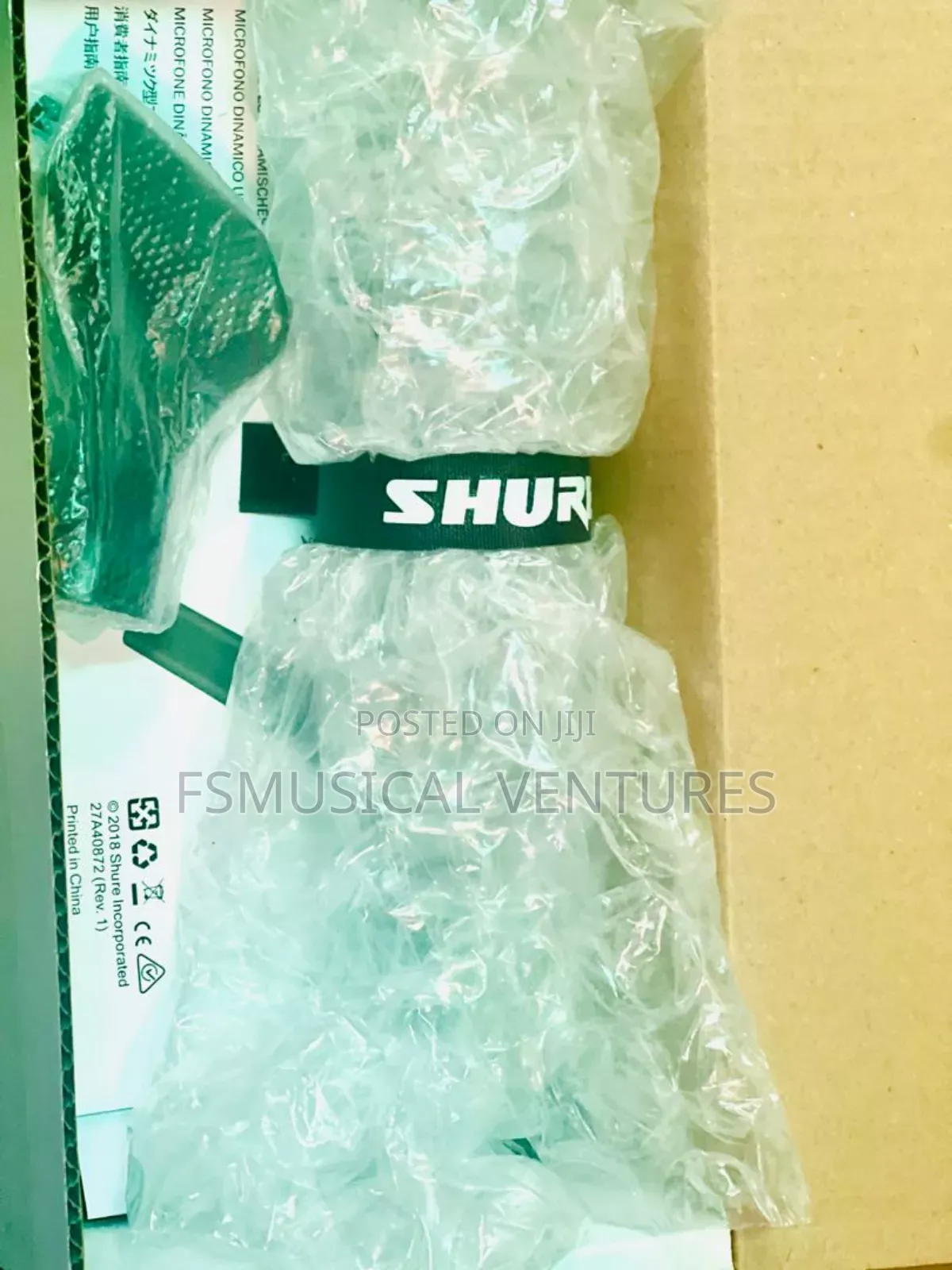 Shure Sm58 Legendary Vocal Microphone